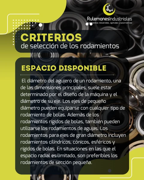 Pieza de comunicación Rulemanes Industriales 22